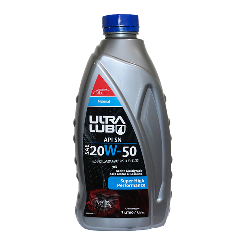 ultralub MINERAL 20W50 FRENTE